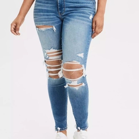 American eagle outfitters light wash jeans - Picture 1 of 4